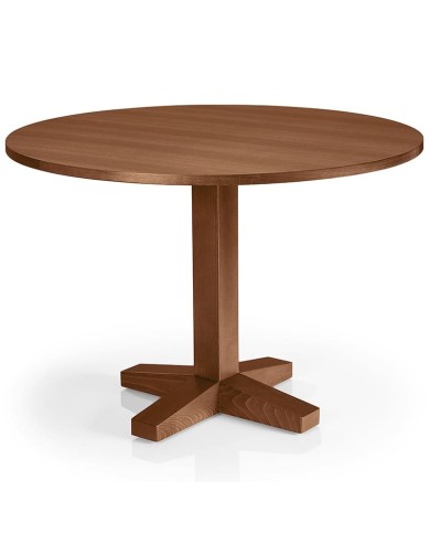 Base de mesa de madera para hostelería y hogar.