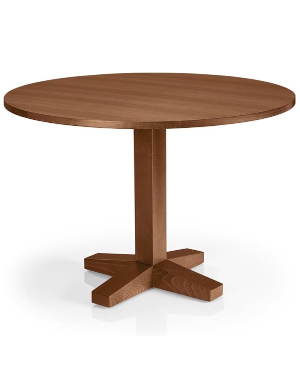 Base de mesa de madera para hostelería y hogar.