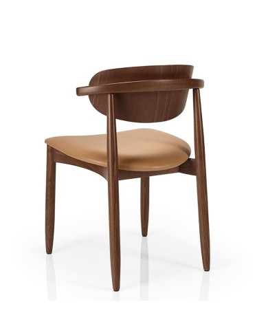 Silla de madera y tapizado JMS Moreira ZH39B