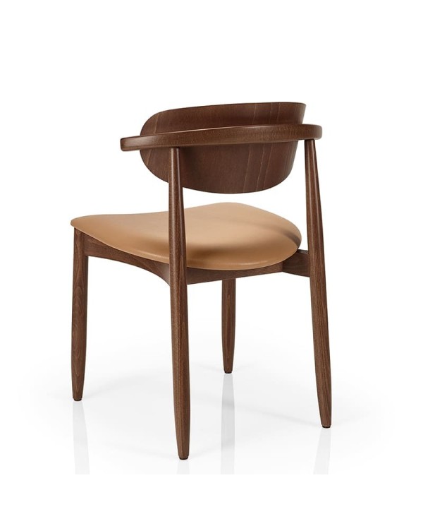Silla de madera y tapizado JMS Moreira ZH39B