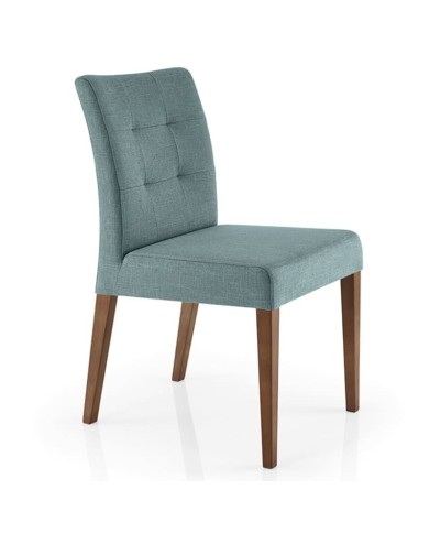 Silla tapizada y madera JMS Moreira ZH51