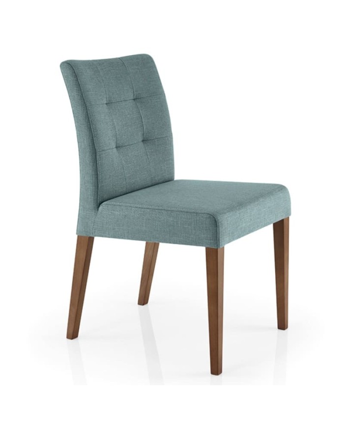 Silla tapizada y madera JMS Moreira ZH51