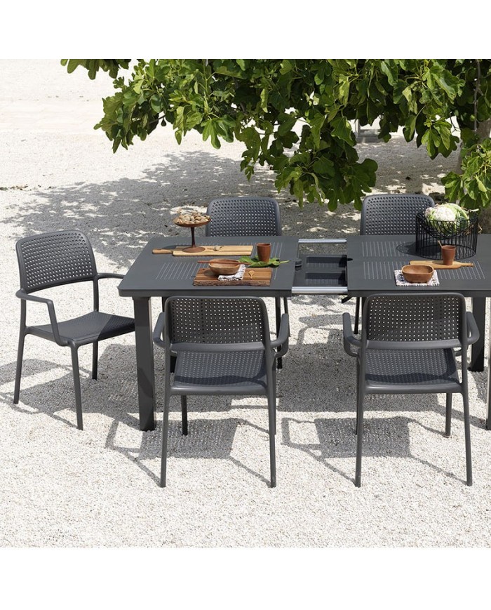 Sillón Bora NARDI apilable para exterior