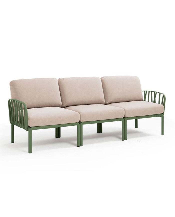 SOFÁ KOMODO NARDI 3 PLAZAS AGAVE M14B SOFÁ KOMODO NARDI 3 PLAZAS AGAVE M14B