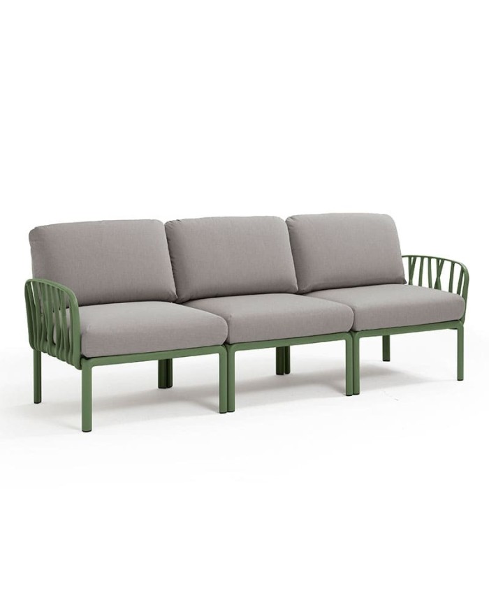 SOFÁ KOMODO NARDI 3 PLAZAS AGAVE M14B SOFÁ KOMODO NARDI 3 PLAZAS AGAVE M14B