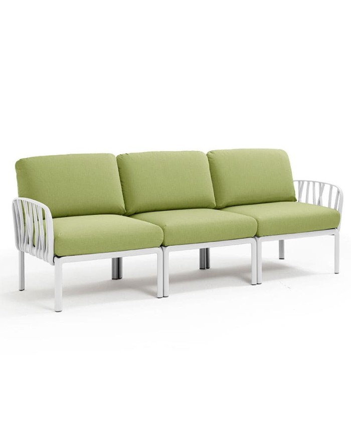 SOFÁ KOMODO NARDI 3 PLAZAS BLANCO M14C SOFÁ KOMODO NARDI 3 PLAZAS BLANCO M14C