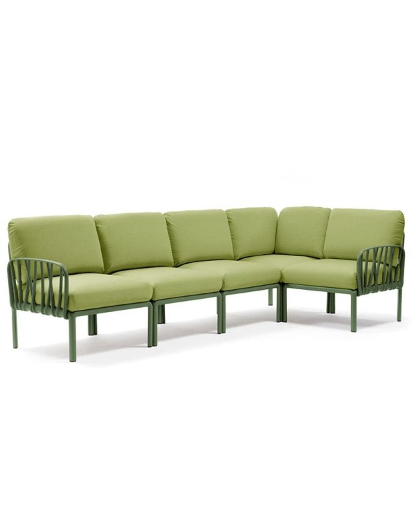 Sofá Komodo 5 Nardi color agave