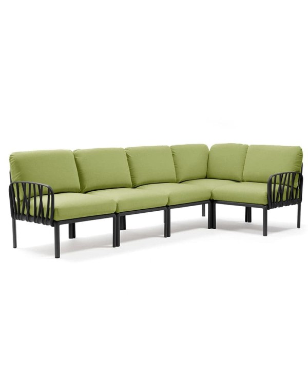 Sofá Komodo 5 Nardi color antracita