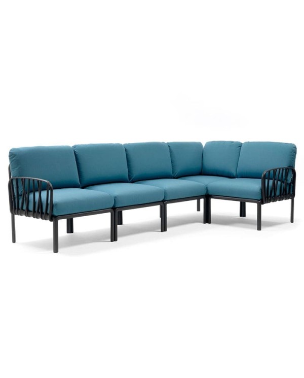 Sofá Komodo 5 Nardi color antracita