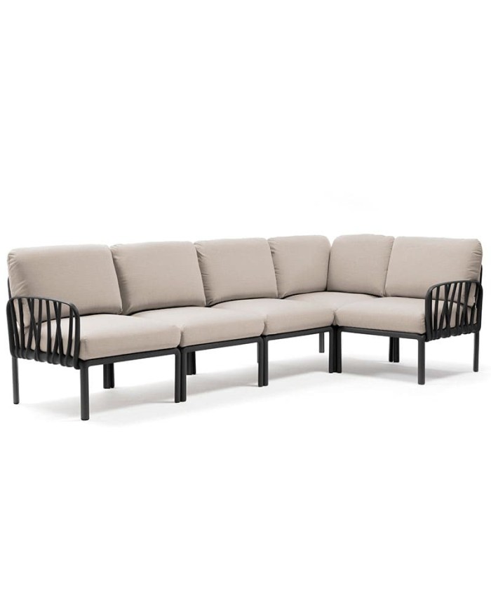 SOFÁ KOMODO 5 NARDI ANTRACITA M14F SOFÁ KOMODO 5 NARDI ANTRACITA M14F