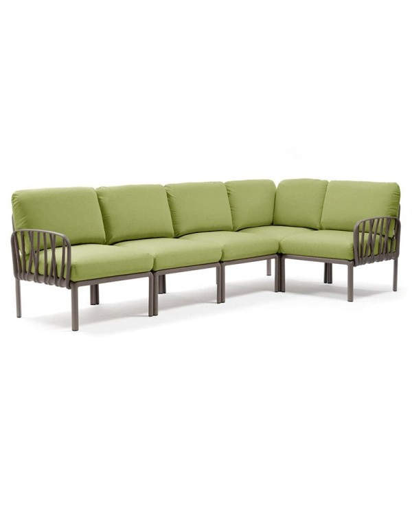 Sofá Komodo 5 NARDI rinconera para jardín