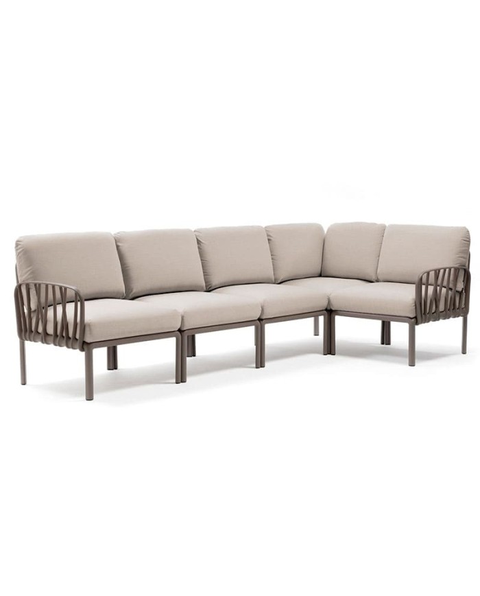 Sofá Komodo 5 NARDI rinconera para jardín