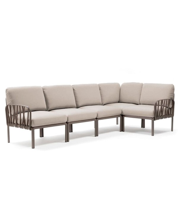 Sofá Komodo 5 NARDI rinconera para jardín
