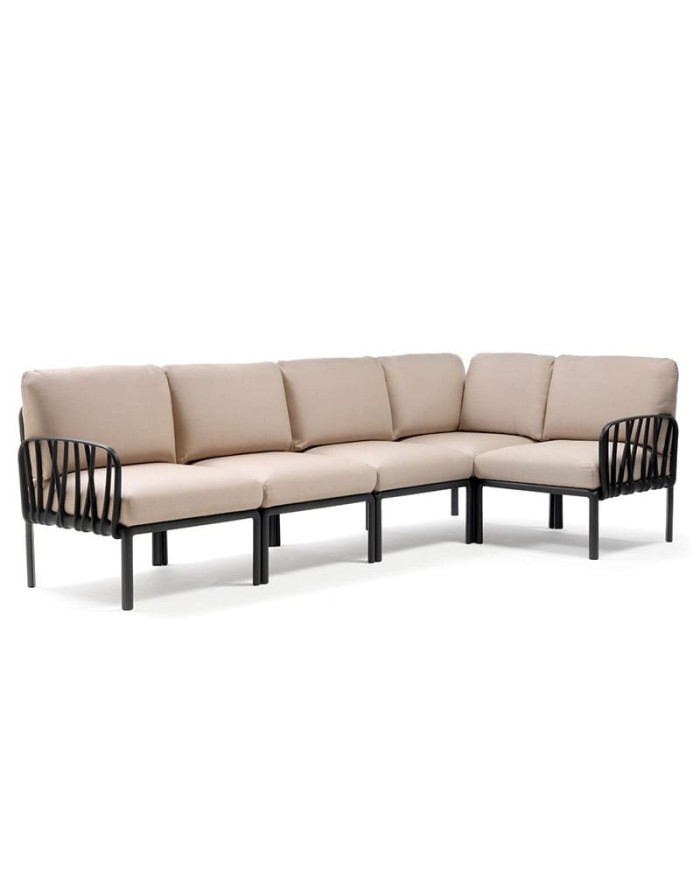 SOFÁ KOMODO 5 NARDI ANTRACITA M14F SOFÁ KOMODO 5 NARDI ANTRACITA M14F