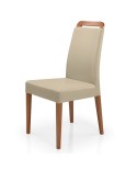 Silla con asiento y respaldo tapizados JMS Moreira ZI01C