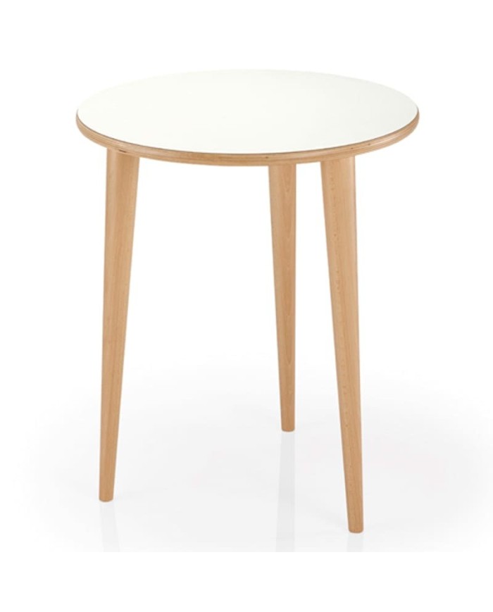 Mesa redonda de madera JMS Moreira ZI04