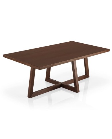 Mesa ovalada de madera JMS Moreira ZI05