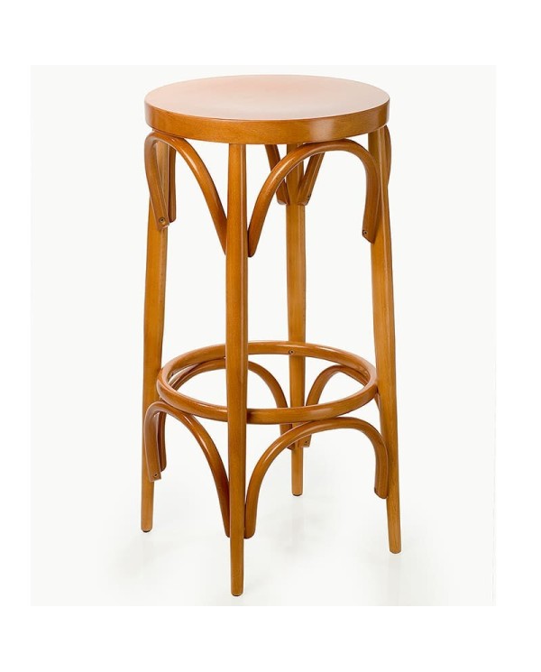 Taburete alto de madera Z48