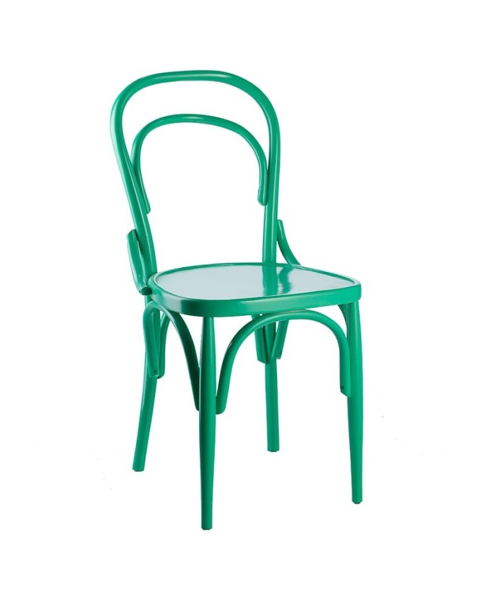 Silla de madera curvada para hogar y hostelería ZF65