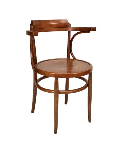 Silla con brazos con asiento redondo ZF69B