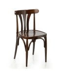 Silla de cafetín en madera ZF70