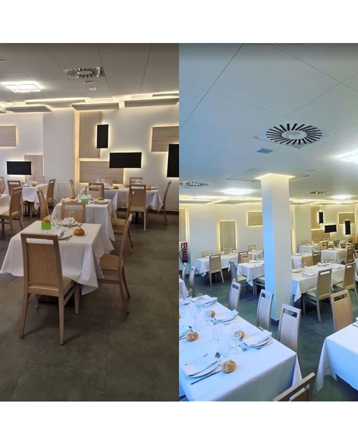 Silla de madera y tapizado B45