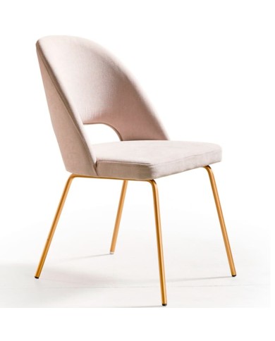 Silla tapizada y acero M39