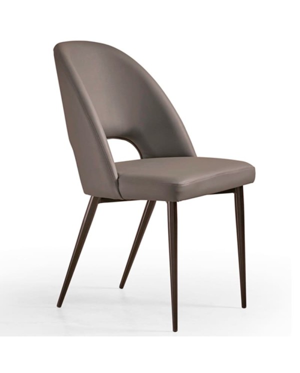 Silla elegante curvada