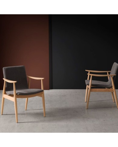 Sillón tapizado de geriatría para residencias ZB81