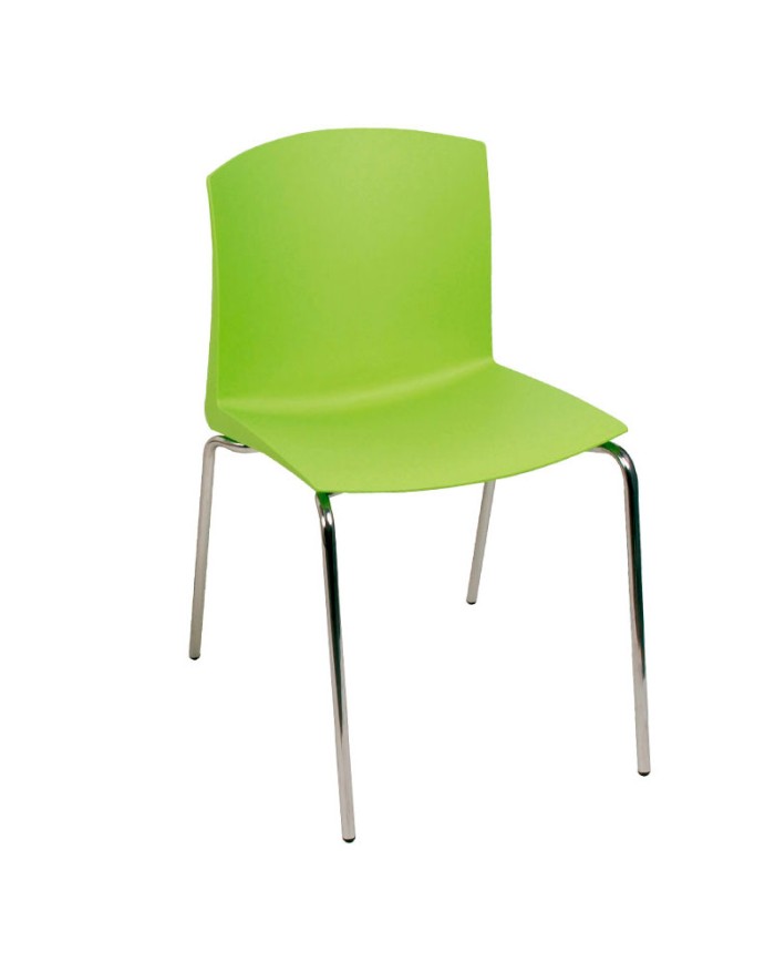Silla Pull para colectividades verde Silla Pull para colectividades verde