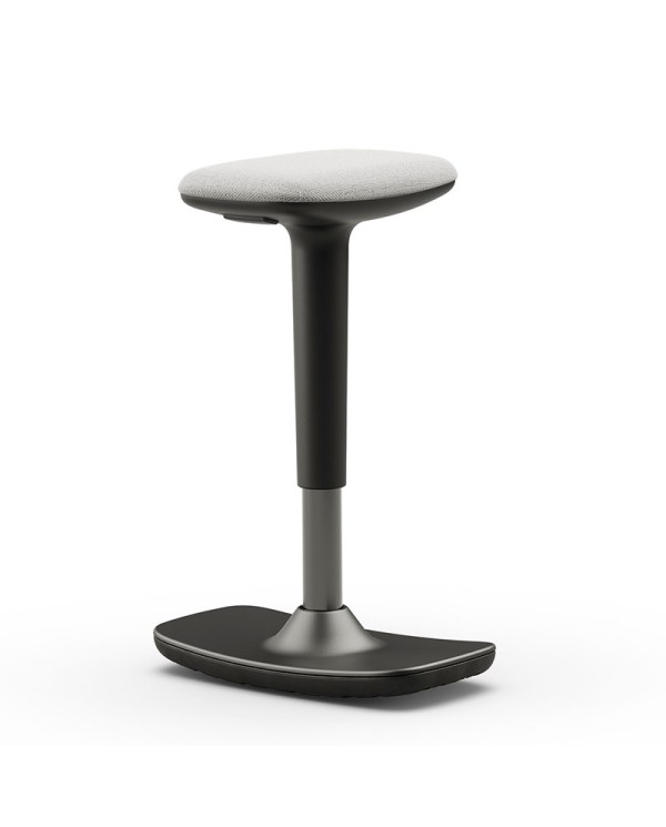 Taburete LEO ergonómico con base antideslizante y altura regulable para oficina o hogar