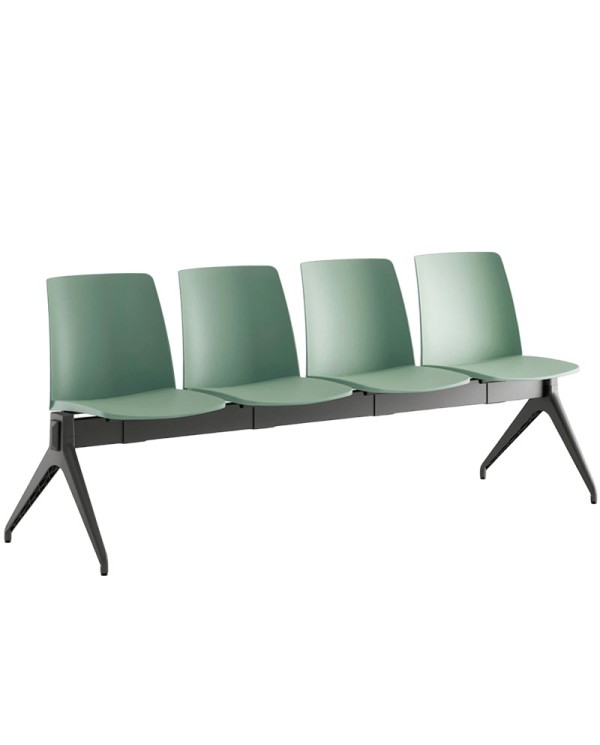 Bancada Virgo 4 plazas para sala de espera y oficina K06D