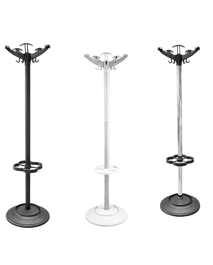 Perchero Elix negro oficina