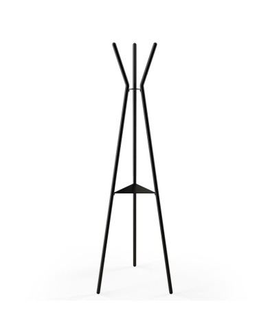 Perchero Tipi negro para oficinas