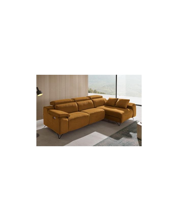 Variante chaiselongue amarilla modelo Forza