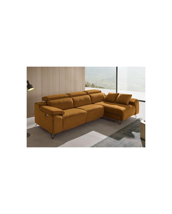 Variante chaiselongue amarilla modelo Forza