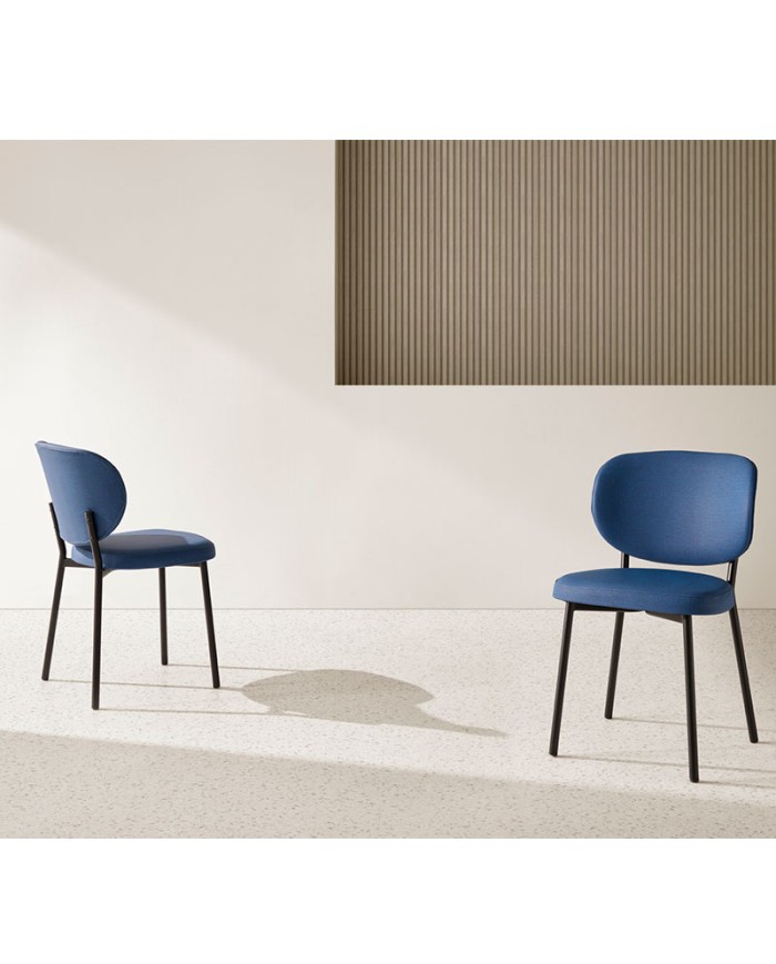 Silla tapizada resistente para contract profesional