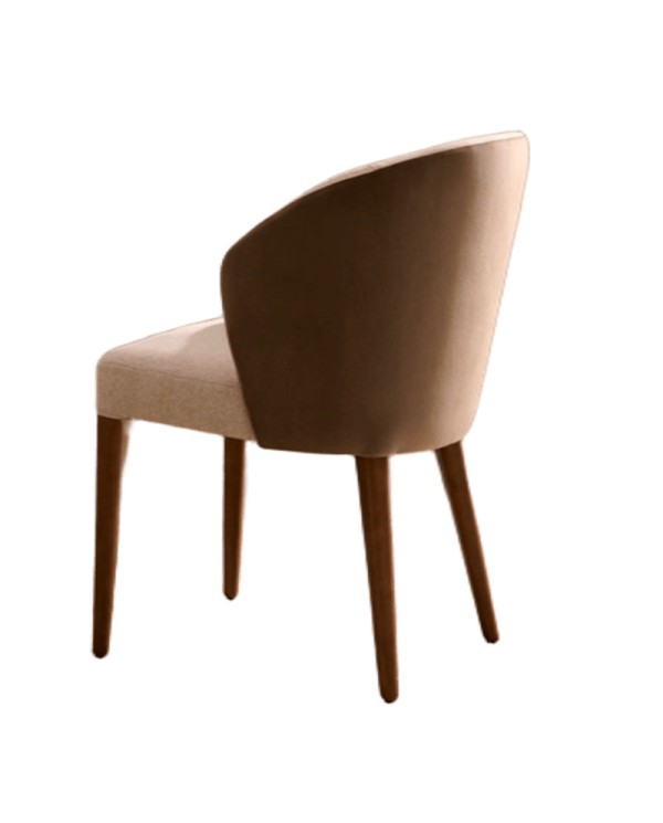 Silla en madera de haya para comedor, salón y hostelería