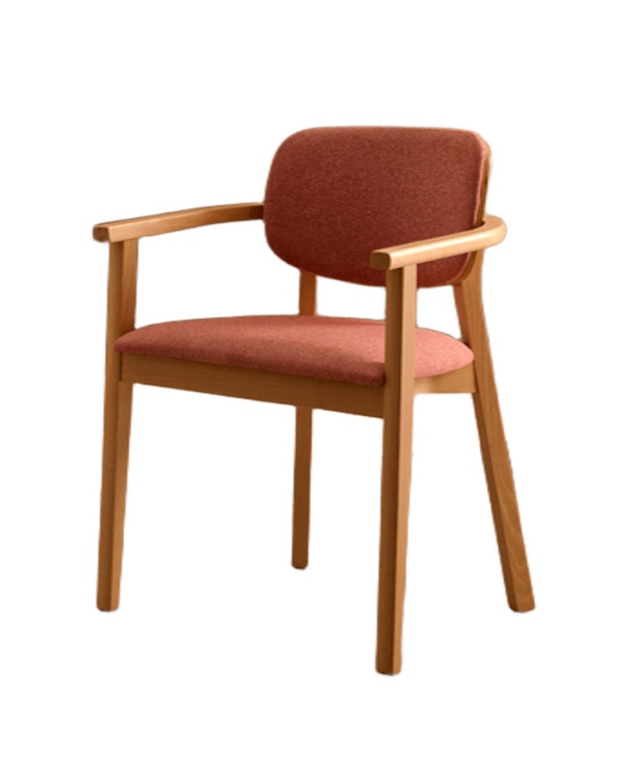 Silla N88 tapizada para restaurantes