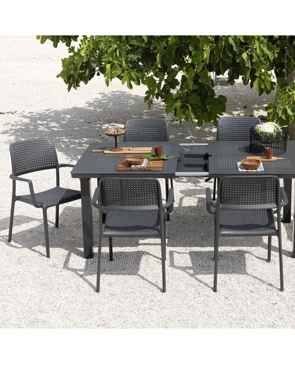 Sillón Bora NARDI apilable para terraza y jardín