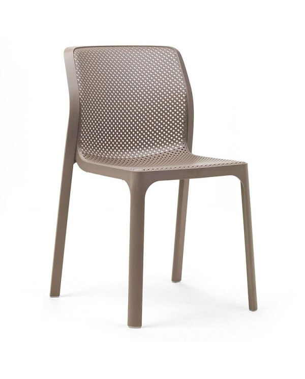 Silla Bit NARDI apilable para exterior