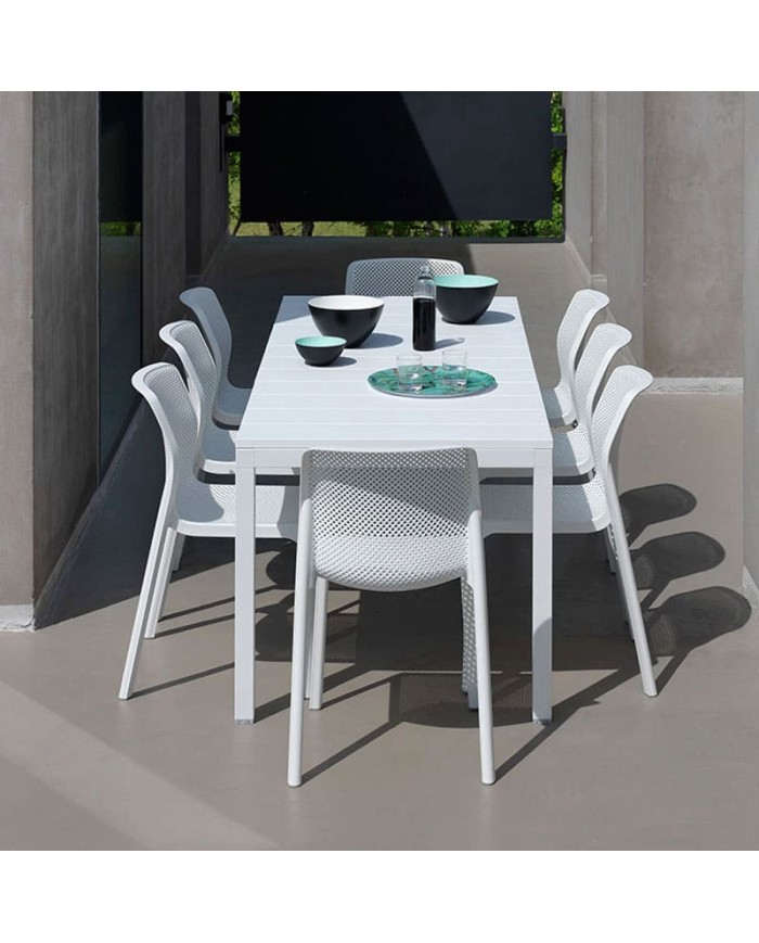 Silla Bit NARDI apilable para exterior