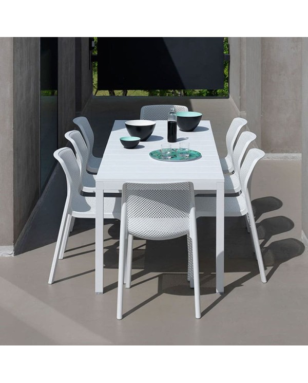 Silla Bit NARDI apilable para exterior