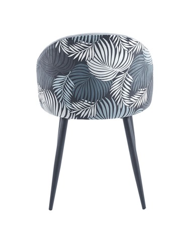 Silla tapizada hostelería C72B floral