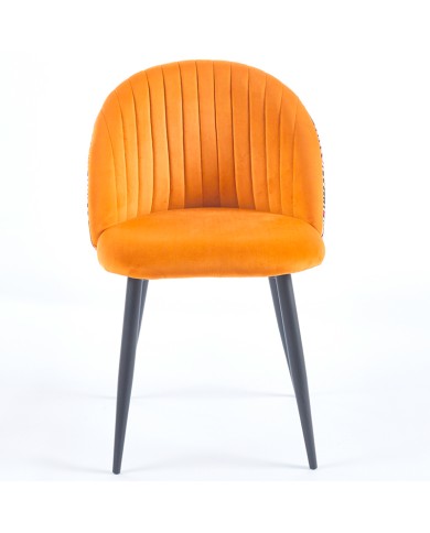 Silla tapizada hostelería C72C floral