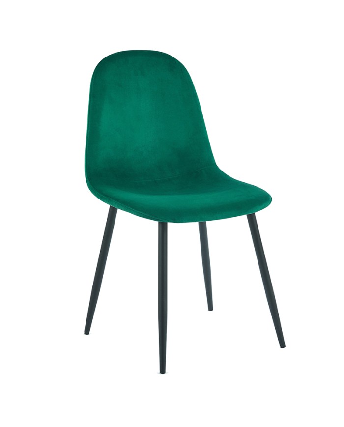 silla tapizada C87 monocarcasa ligera para hostelería