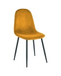 Silla tapizada en gris para hogar y hostelería C87B