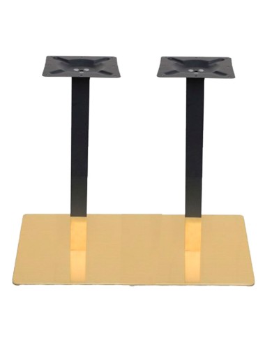 base de dos columnas m55c dorado y negro para hostelería