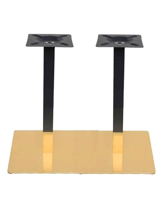 base de dos columnas m55c dorado y negro para hostelería