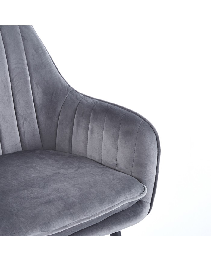 detalle asiento tapizado m64 para restaurante